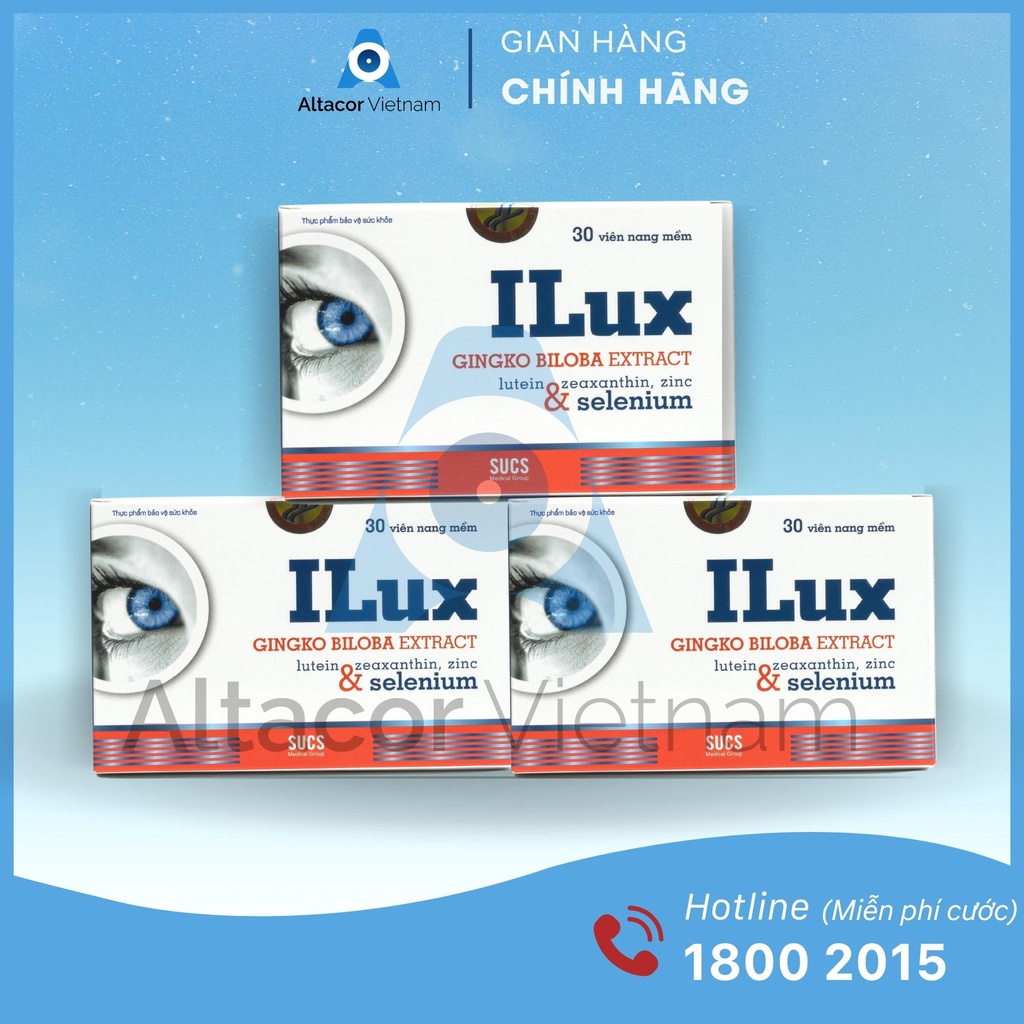 - VIÊN UỐNG BỔ MẮT ILUX