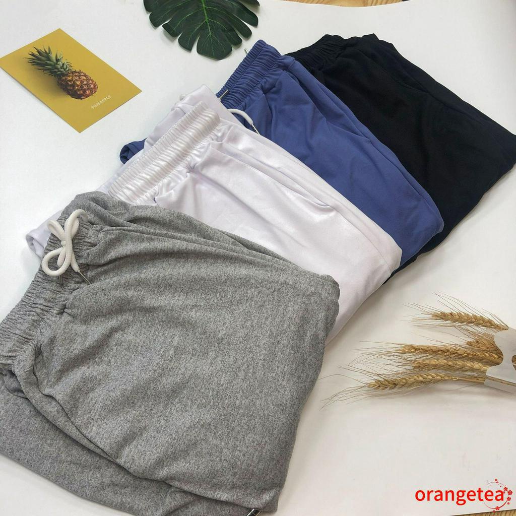 quần ống rộng Lưng Rút Dây Phong Cách Năng Động Trẻ Trung Dành Cho Nữ