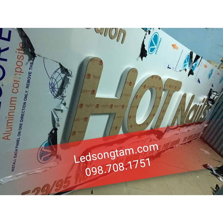 làm bảng hiệu quảng cáo  alu giá rẻ -0987081751