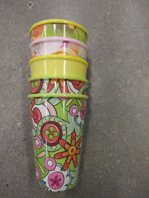 Ly không quai Melamine 8.4*8.4*11.8cm