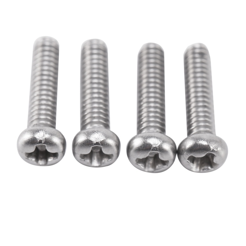 Set 60 Ốc Vít Đầu Thép Không Gỉ 304 M2X8Mm