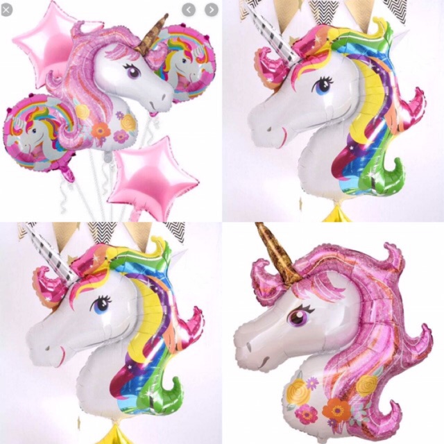 Bóng nhôm hình ngựa Pony size 50cm và 80cm