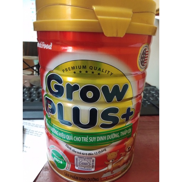 Sữa bột Grow Plus+ cho bé 0-1t lon 780gr