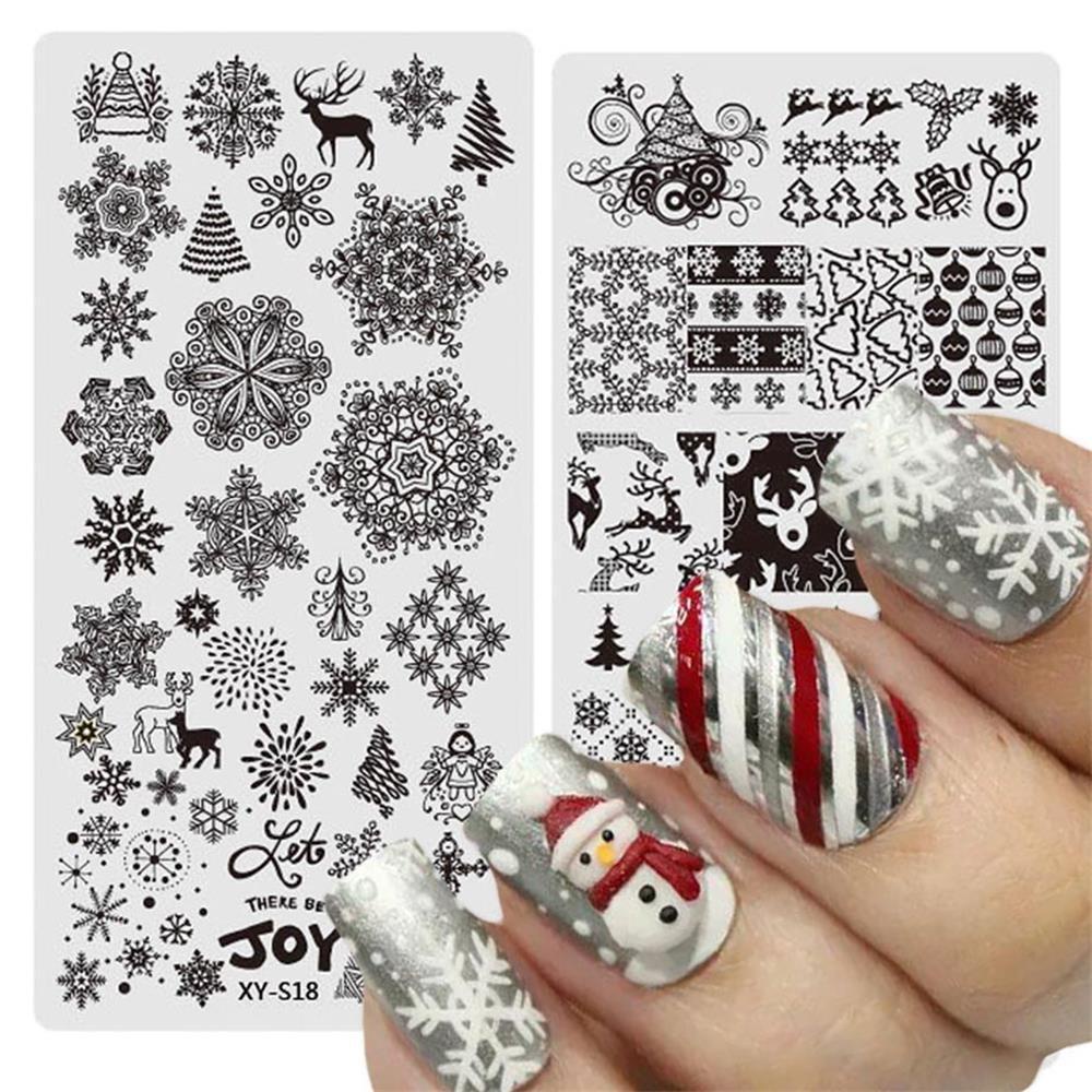 PATH Khuôn Vẽ Móng Nghệ Thuật Bằng Thép Không Gỉ Thời Trang