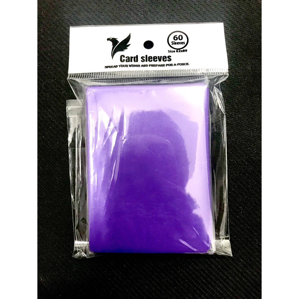 Bọc bài slv Falcon Sleeve yugioh , vangarad , decade card ( dùng cho decade driver , neo decade driver) Màu Tím