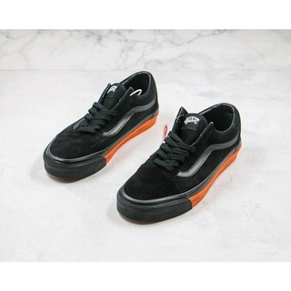 Vans x vault by vans x wtaps old skool giày thể thao giày thể thao màu cam đen nam nữ giày thường 36-44