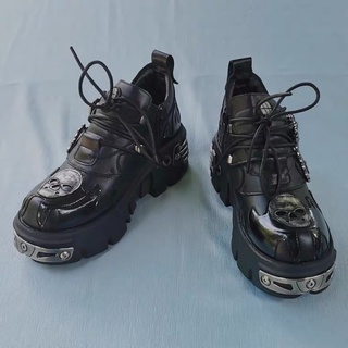 (SẴN 35,39,43) GIÀY GOTHIC M100 ĐẾ ĐINH SẮT 6CM SIÊU COOL