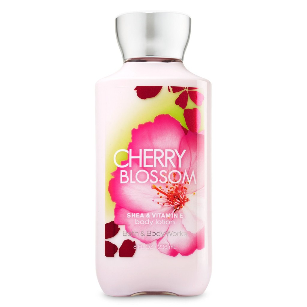 [Auth] Sản Phẩm Tắm Dưỡng Mịn Da Lưu Hương Toàn Thân Bath &amp; Body Works - Cherry Blossom