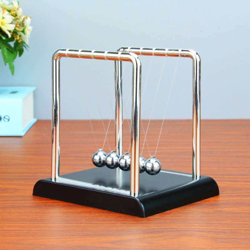 Đồ Chơi Con Lắc Newton Để Bàn Giảm Căng Thẳng