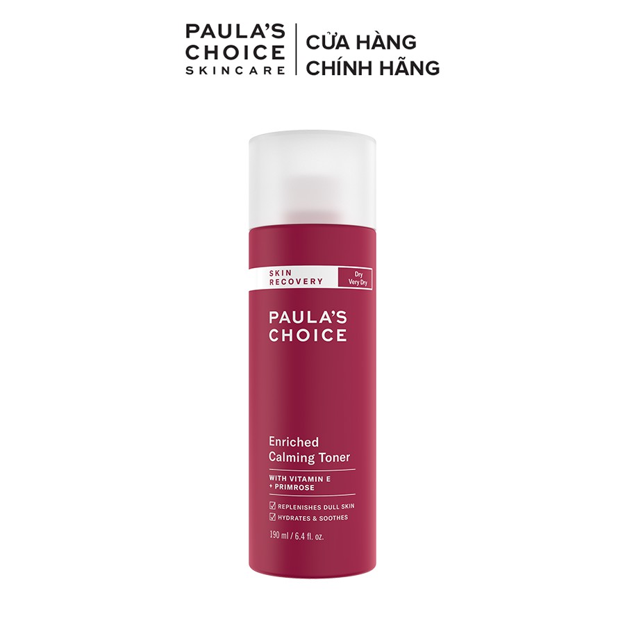 Toner phục hồi độ ẩm cho da Paula s Choice Skin Recovery Enriched Calming