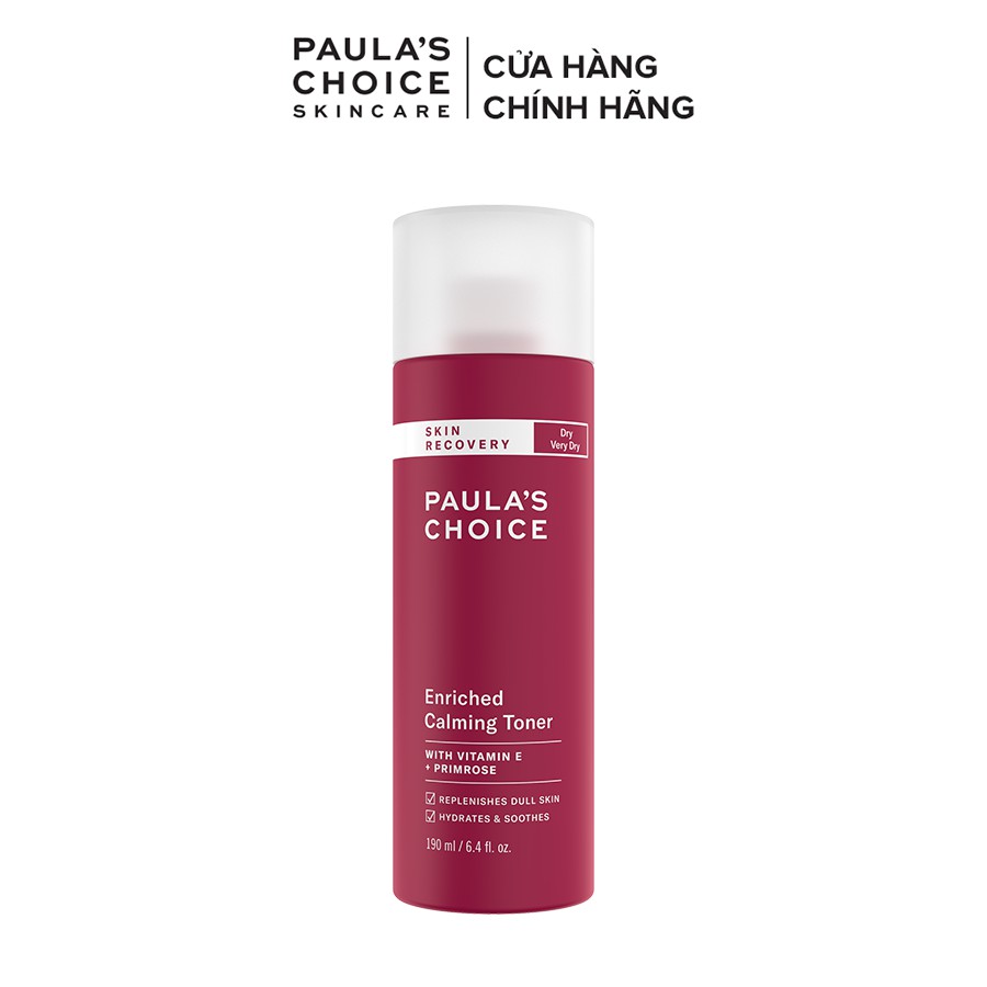 Toner phục hồi độ ẩm cho da Paula's Choice Skin Recovery Enriched Calming Toner 190ml 1250