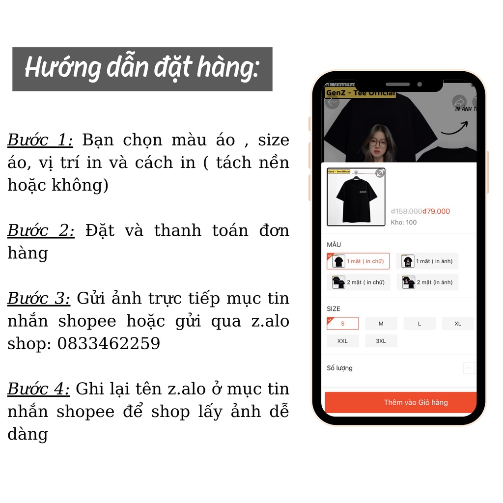 Áo Thun Đen In Hình Thiết Kế Theo Yêu Cầu, Áo In Ảnh Cá Nhân Nam Nữ Đủ Size Mới Nhất