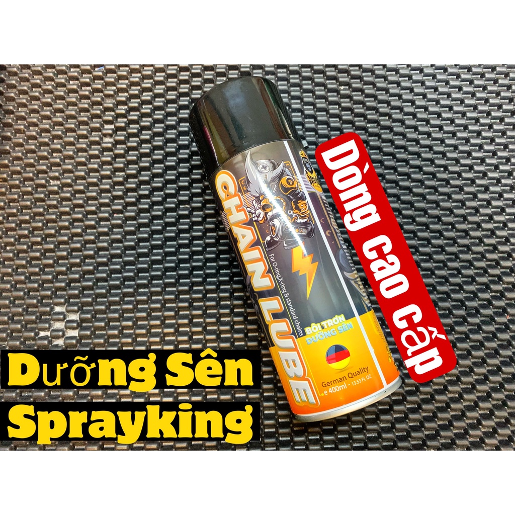 Compo dưỡng sên, vệ sinh Sên, Phục Hồi Nhựa Nhám Sprayking