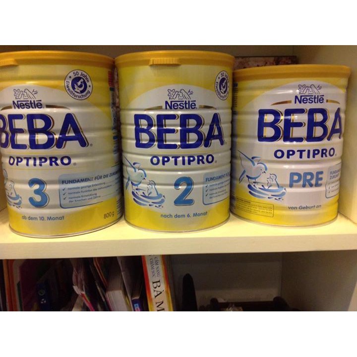 Sữa bột Beba optipro  - 800gr của Đức