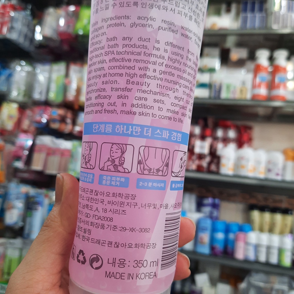 Gel Tẩy Tế Bào Chết Spa The Face Shop Hương Hoa Hồng (350 ml)