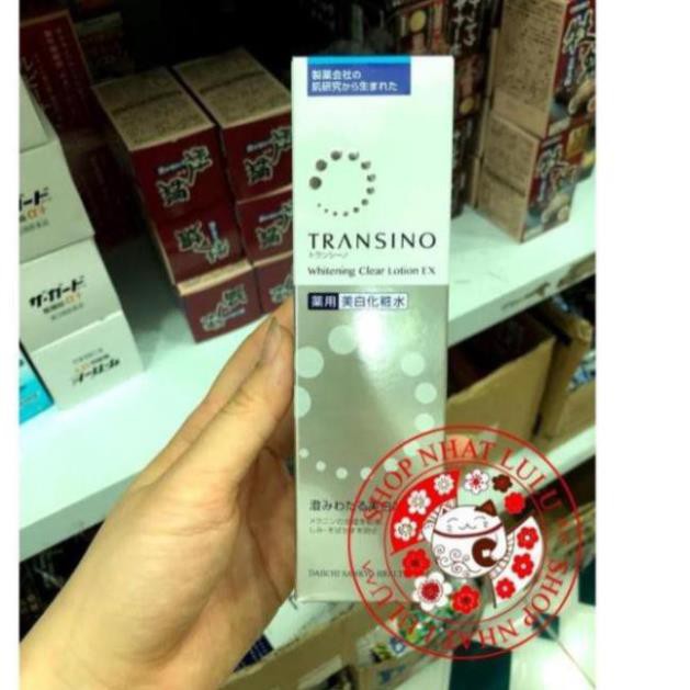 MẪU MỚI 2020 - Nước Hoa Hồng Trị Nám Trắng Da Transino Whitening Clear Lotion EX Nhật Bản 150ML Nhật bản
