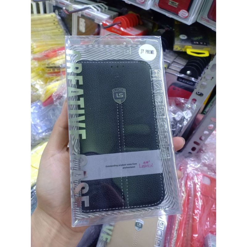 Bao da Lishen Samsung M30S Có ngăn cài thẻBao da Lishen Samsung j7 prime Có ngăn cài thẻ