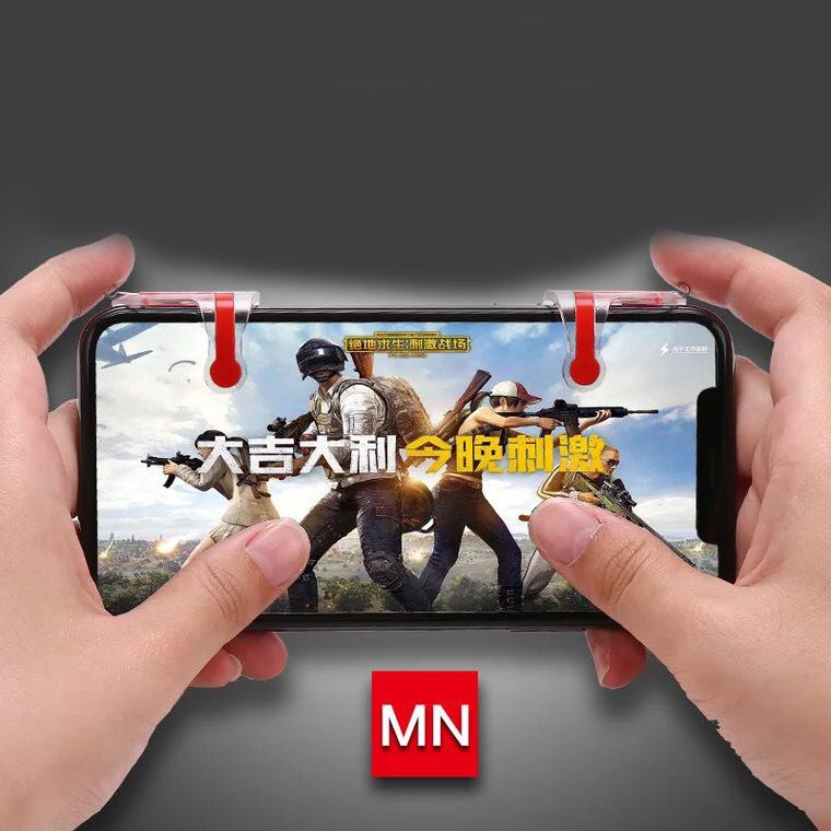 Bộ 2 Nút Bấm Chơi Pubg Mobile MN - Nút Cơ Dễ Dàng Cài Đặt Sử Dụng