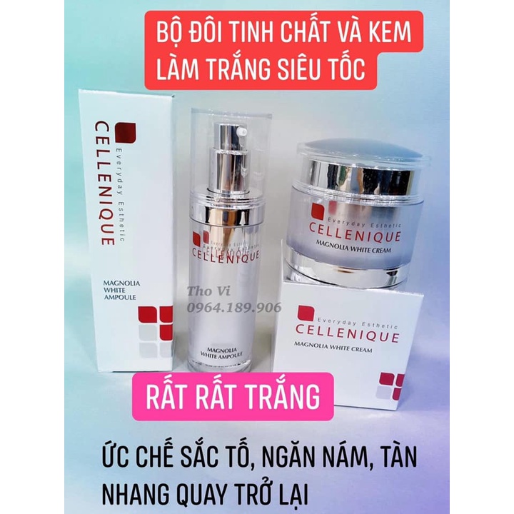 Bộ đôi tinh chất và kem cellenique
