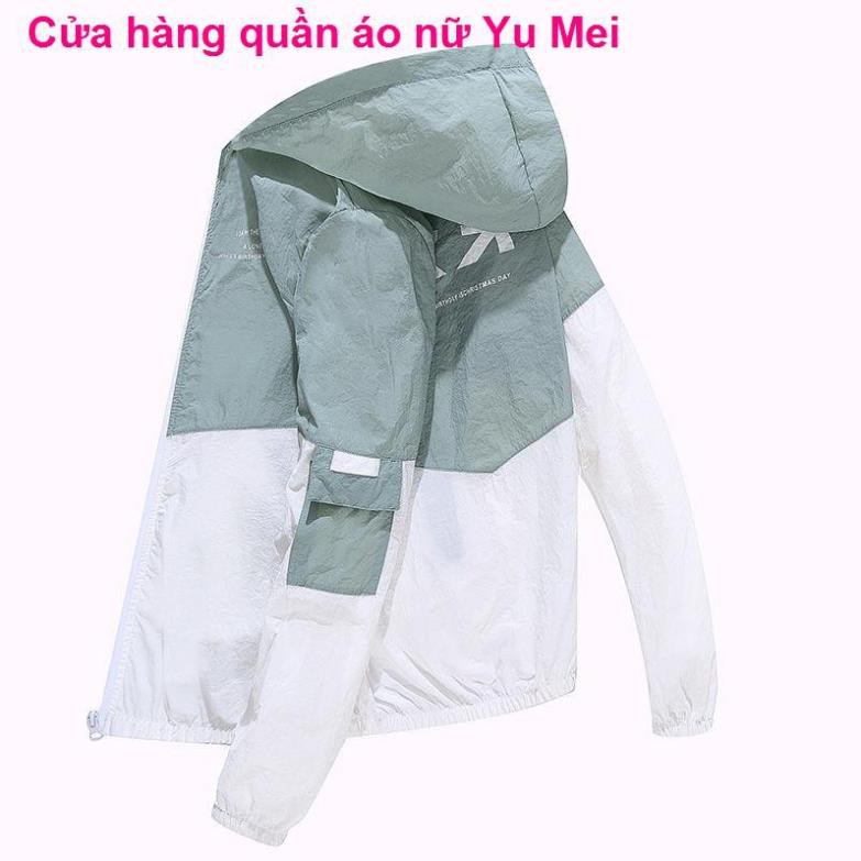 Quần áo chống nắngÁo khoác chống nắng nam mùa hè phiên bản Hàn Quốc thời thượng Quần mỏng thoáng khí phù hợp ་