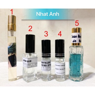 SG- Mẫu thử nước hoa nam 5-10ml hàng auth