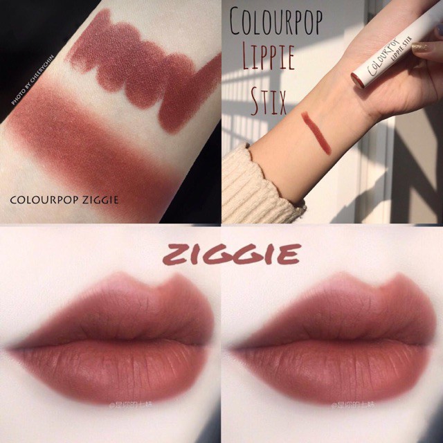 Son Thỏi Lì Colourpop Lippie Stix - màu Ziggie Sassy Brat Pack