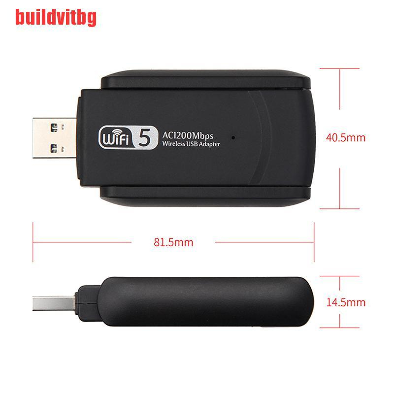 Thẻ Mạng Usb 3.0 1200mbps 802.11ac 2.4g / 5.8ghz Gvq | BigBuy360 - bigbuy360.vn