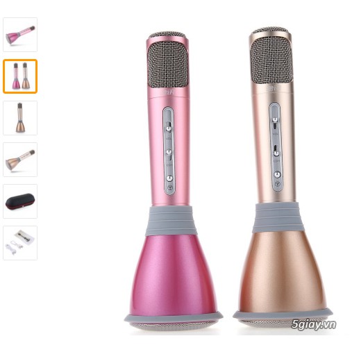 Micro karaoke cầm tay kiêm loa Bluetooth K068  