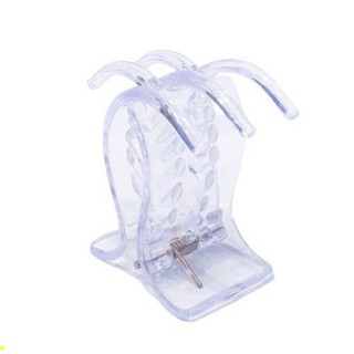 Kẹp Càng Cua Trong Suốt Cao Cấp 3 RĂNG 5 RĂNG [ KẸP 3 RĂNG TRẮNG ]