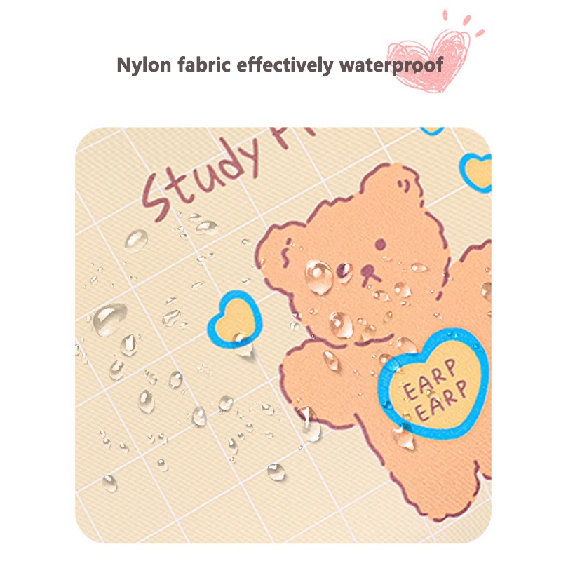 [Hàng mới về] Túi đựng mỹ phẩm bằng nylon chống thấm nước sức chứa lớn tiện lợi cho nữ