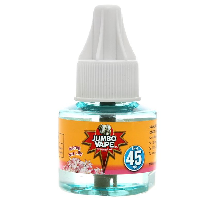 Bộ Máy Xông Đuổi Muỗi Jumbo Vape Hương Hoa Lily