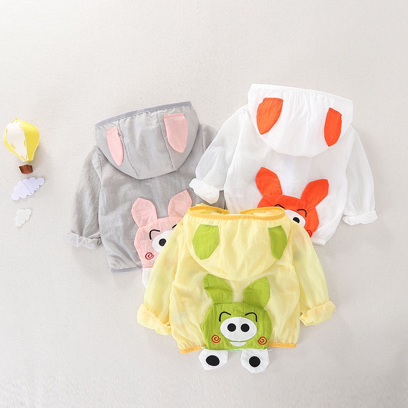 Áo Khoác Chống Nắng Thoáng Khí Thời Trang Mùa Hè Dành Cho Bé