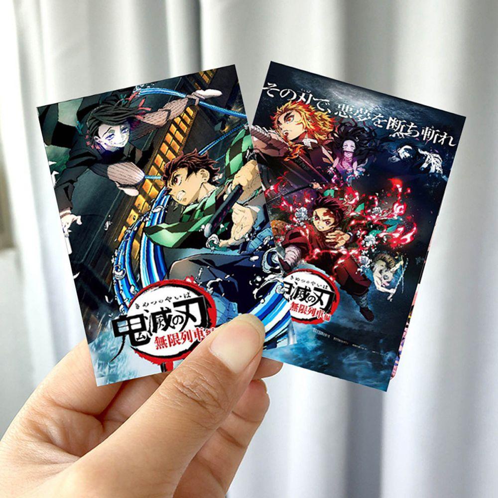Thẻ Bài Hình Nhân Vật Anime Demon Slayer Chống Thấm Nước Bền Bỉ Dùng Làm Quà Tặng