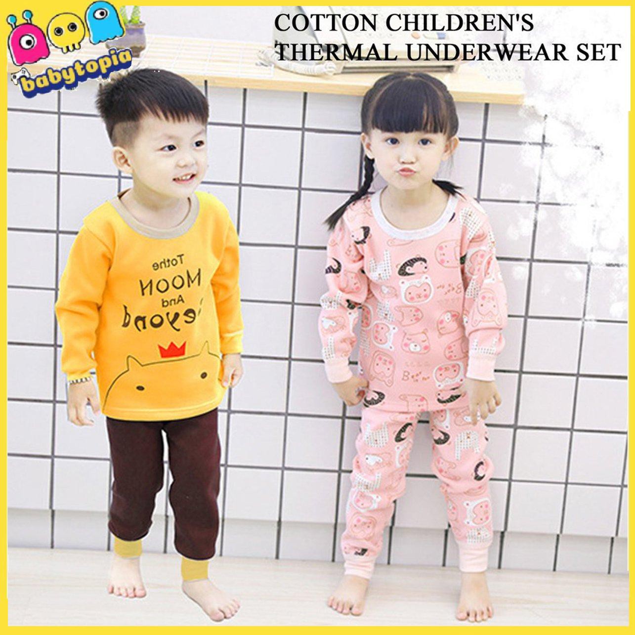 Bộ Quần Áo Cotton Tay Dài Mềm Mại Cho Bé