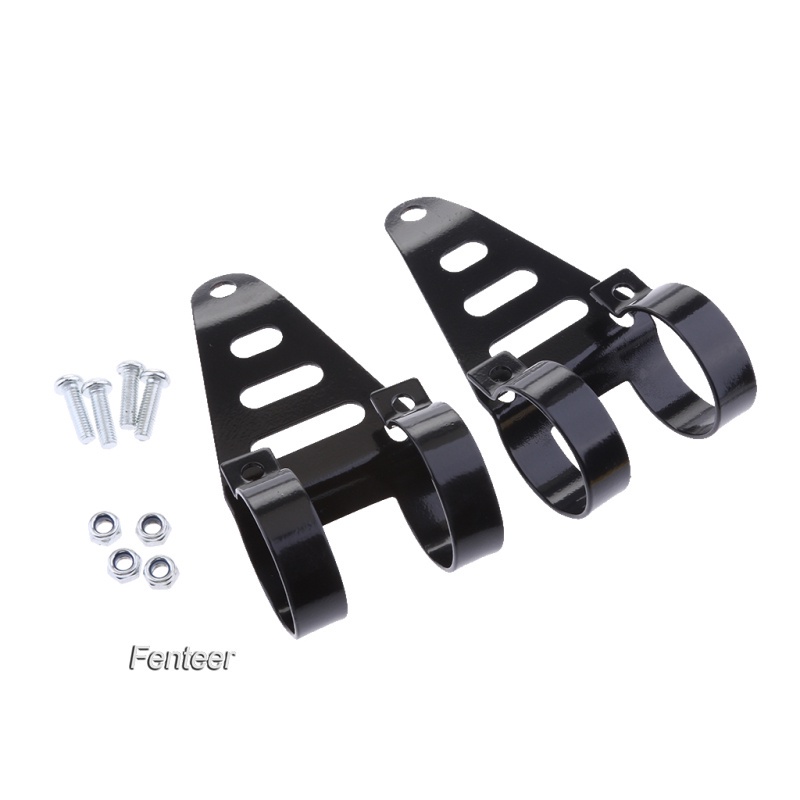 Giá Đỡ Đèn Pha 41-43mm Cho Xe Mô Tô Cafe Racer