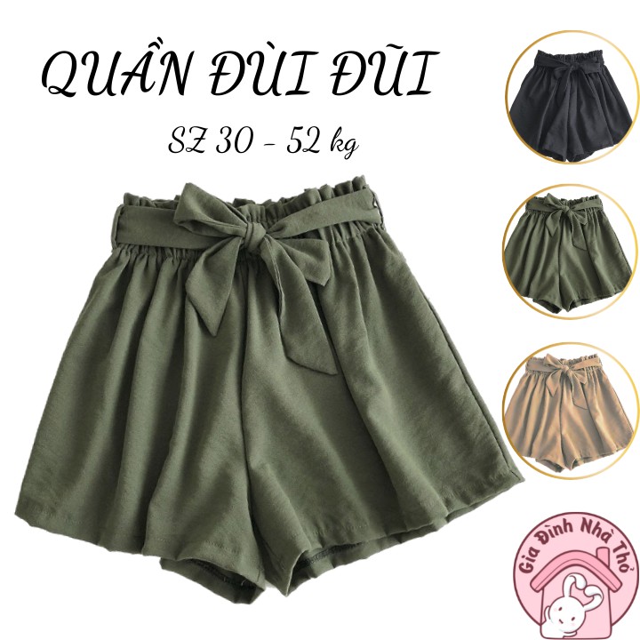 Quần đùi đũi cho nữ, bé gái size đại từ 30-52kg