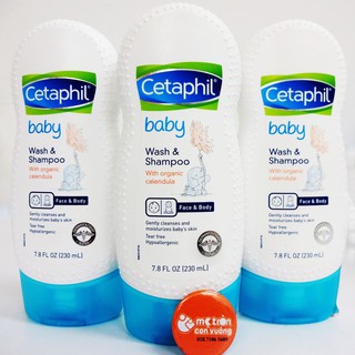 Sữa tắm & dầu gội Cetaphil hương hoa cúc 230ml nakha135