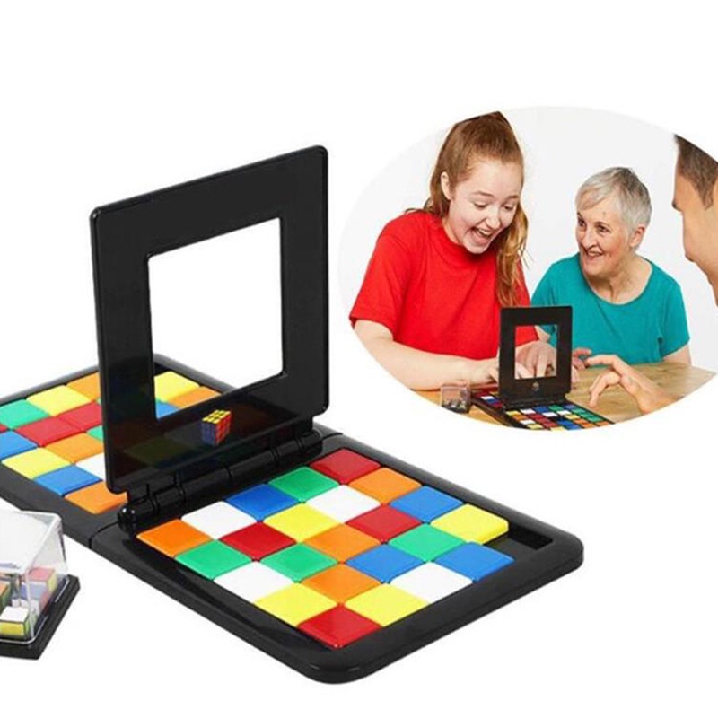 Trò chơi IQ Puzzle Cube 3D Puzzle Race Cube Board Blocks Trò chơi Trẻ em Người lớn Giáo dục Đồ chơi Cha mẹ-Trẻ em Tốc độ gấp đôi Trò chơi Magic Cubes