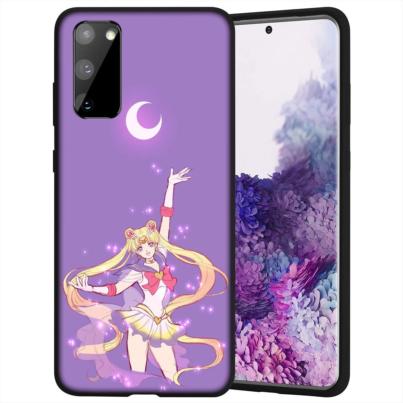 SAILOR MOON Ốp Lưng Silicone Mềm In Hình Thủy Thủ Mặt Trăng Cho Xiaomi Redmi Note 5 Pro Plus 5a 4x S2 Mi Poco X3 Nfc M3 9t