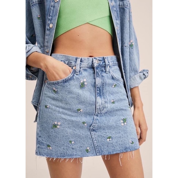 Chân váy jeans