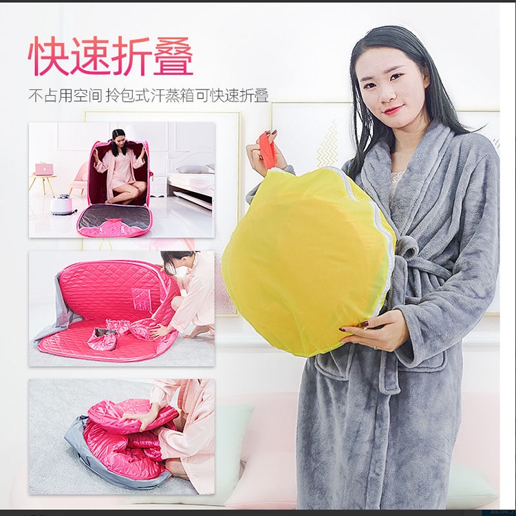Combo nồi xông hơi cao cấp chống tràn và lều xông đa chức năng cao 190cm rộng 120cm trong lều phủ sơn