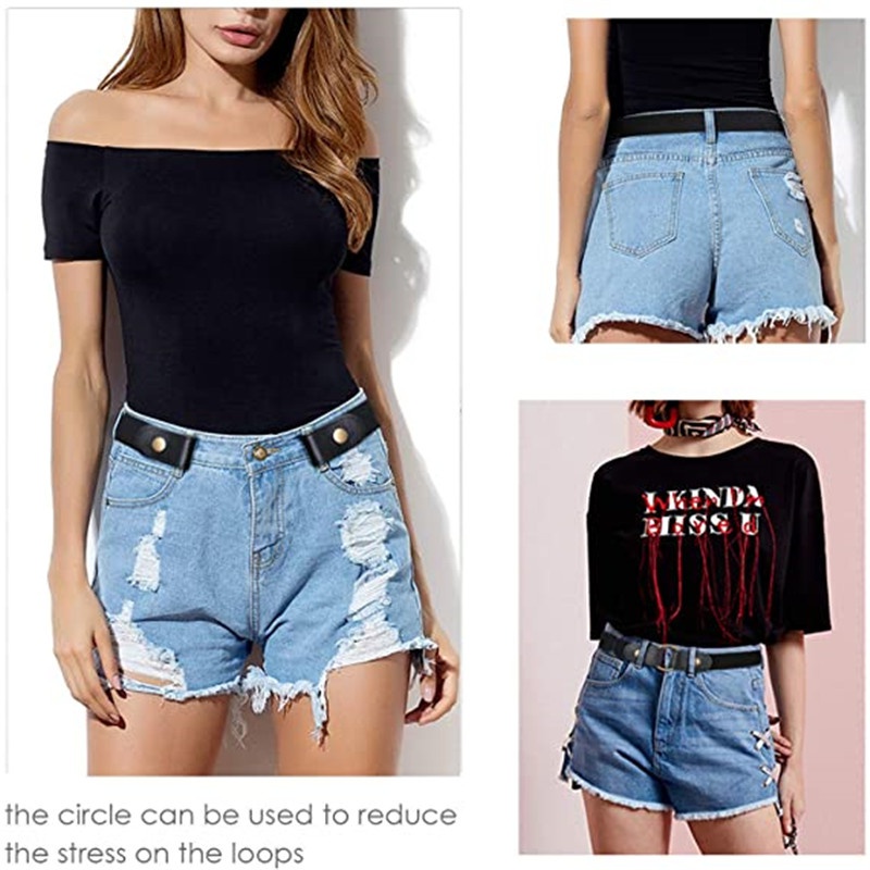 Thắt Lưng Co Giãn Không Khóa 4 Màu Tùy Chọn Cho Nam Và Nữ