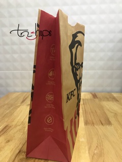 Túi giấy đựng đồ ăn KFC