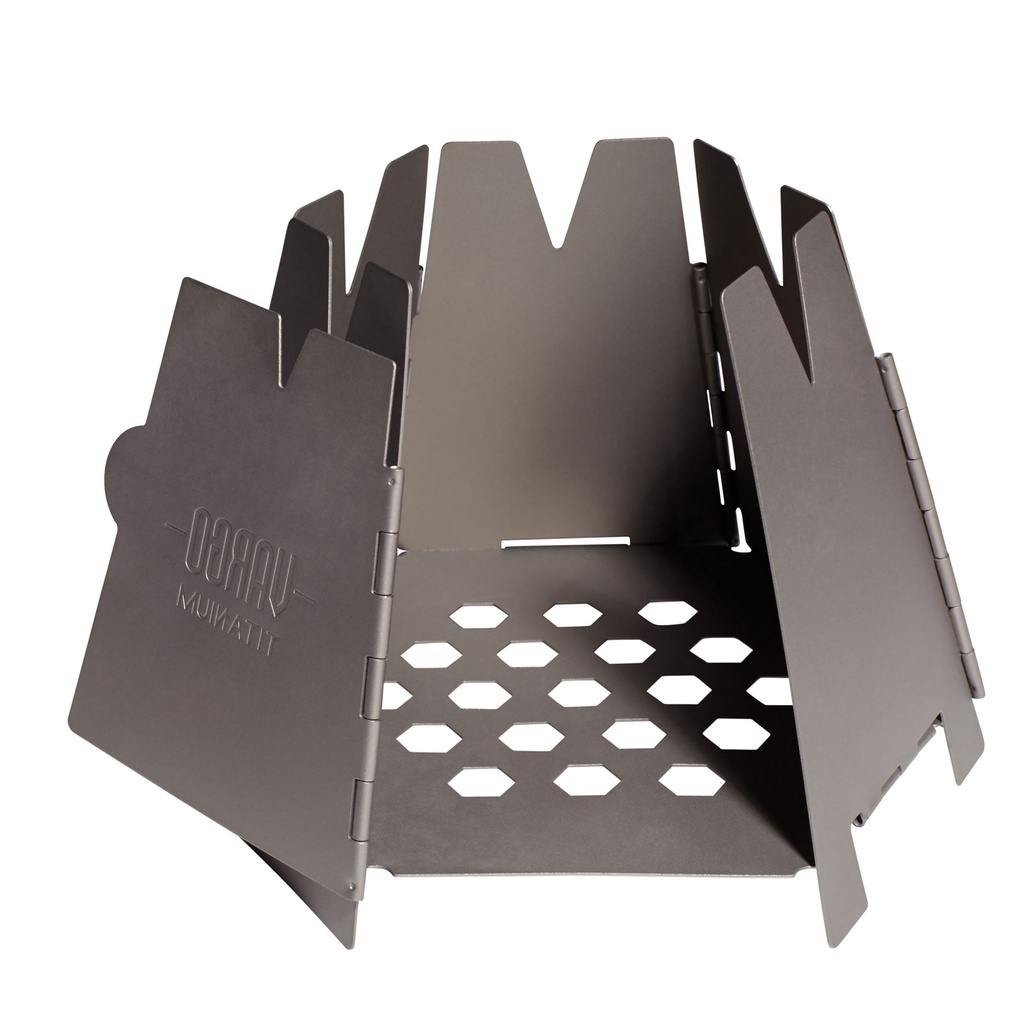BẾP CỦI DÃ NGOẠI TITANIUM VARGO HEXAGON WOOD STOVE T-415