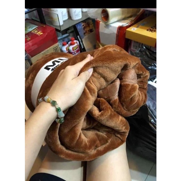 Chăn MuJi lông thỏ cao cấp - Chăn MuJi spa kt 110x200cm ( màu ngẫu nhiên)