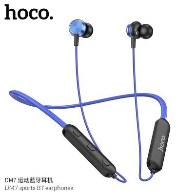 Tai Nghe Bluetooth Hoco DM7 Choàng Cổ Thể Thao Pin 6h Nghe Nhạc - Chính Hãng