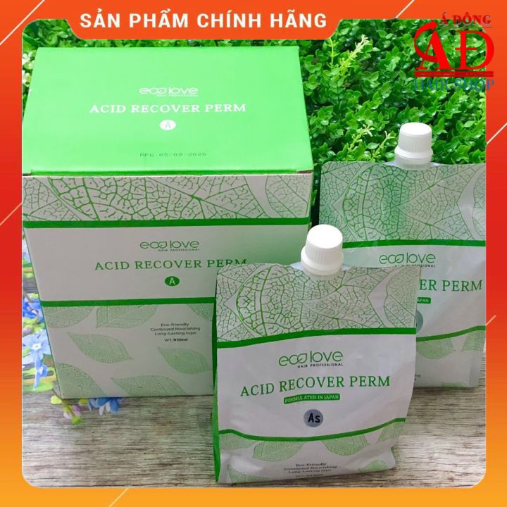 CẶP THUỐC UỐN ECOLOVE SIÊU QUĂN SÓNG MỀM MƯỢT 910mlx2