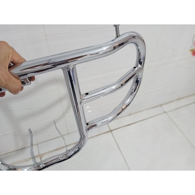Cản chống đỗ cánh bướm dùng YB125 GD110 Husky125 CG125 GZ150 các loại xe mô tô