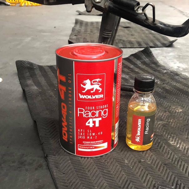 Nhớt Wolver Racing Synthetic 10W40  320009