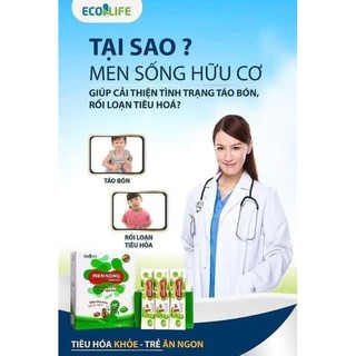 Combo Men Sống - Sữa Non Pháp Ecolife